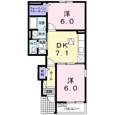 フォレストガーデン　Ⅰ 102【管理NO：1-020194701-01020】 ★家具家電は申し込み後に搬入します★ ★2026年10月中旬入居可能★の物件画像