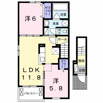 リヴァプール 201【管理NO：1-022738701-02010】 ★家具家電は申し込み後に搬入します★の物件画像