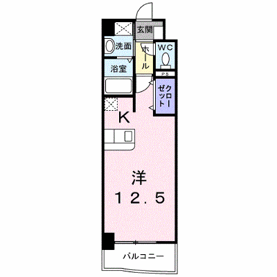 レジェンド・ヒル　ＯＧ　Ⅵ 405【管理NO：1-013407201-04040】 ★家具家電は申し込み後に搬入します★ ★2026年10月中旬入居可能★の物件画像