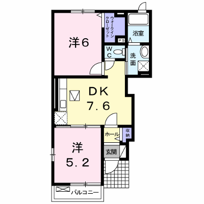 ルーチェⅠ 101【管理NO：1-015775201-01010】 ★家具家電は申し込み後に搬入します★ ★2026年10月中旬入居可能★の物件画像