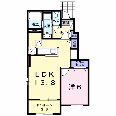 ラパヌイ 105【管理NO：1-024285301-01050】 ★家具家電は申し込み後に搬入します★ ★2026年10月中旬入居可能★の物件画像