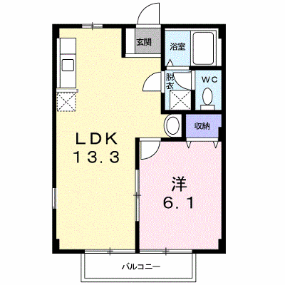 アクティブ三佐Ｂ 203【管理NO：1-004954801-02030】 ★家具家電は申し込み後に搬入します★ ★2026年10月中旬入居可能★の物件画像