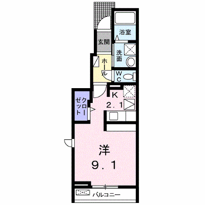 メゾン・フラン 103【管理NO：1-019448901-01030】 ★家具家電は申し込み後に搬入します★の物件画像