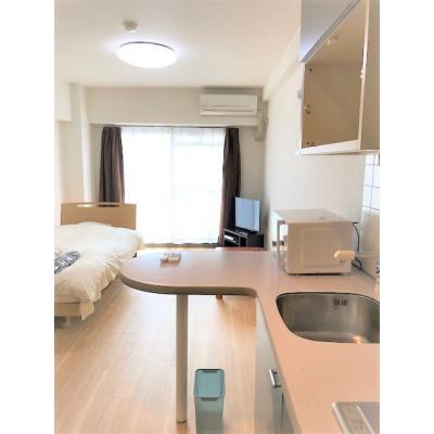 【ステーションハイツ八幡307号】★八幡駅徒歩圏内★オートロック★駐車場あり★寝具付き★の物件画像
