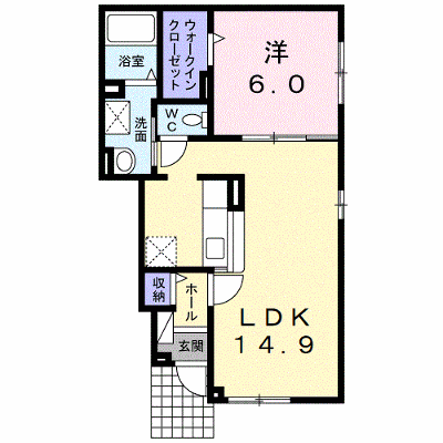 ジェルメ　リアン 102【管理NO：1-021644001-01020】 ★家具家電は申し込み後に搬入します★の物件画像