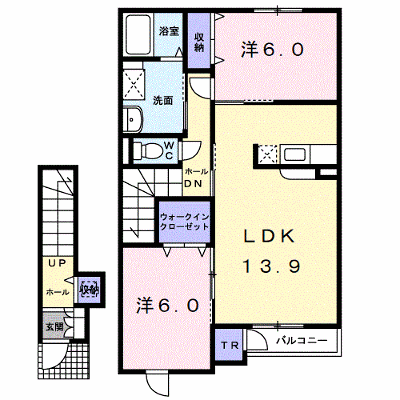 ＤｅａｒスターヒルズⅢ 203【管理NO：1-014226101-02030】 ★家具家電は申し込み後に搬入します★ ★2026年11月中旬入居可能★の物件画像