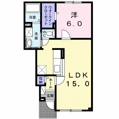 メゾン・ド・フィオーレ 105【管理NO：1-018530601-01050】 ★家具家電は申し込み後に搬入します★ ★2026年10月中旬入居可能★の物件画像