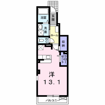 エレガンシア・メゾン 103【管理NO：1-014510901-01030】 ★家具家電は申し込み後に搬入します★ ★2026年10月中旬入居可能★の物件画像