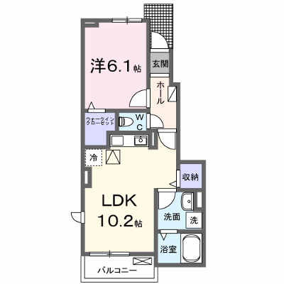 愛島台２丁目アパートⅠ 110【管理NO：1-028687101-01100】 ★家具家電は申し込み後に搬入します★ ★2027年03月下旬入居可能★の物件画像