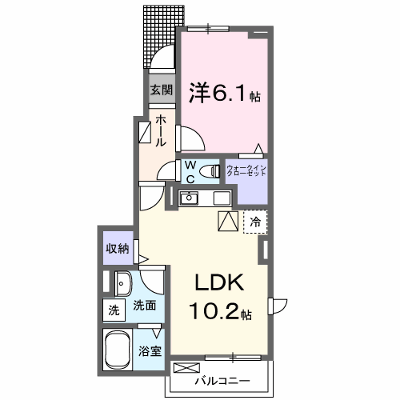 愛島台２丁目アパートⅠ 101【管理NO：1-028687101-01010】 ★家具家電は申し込み後に搬入します★ ★2027年03月下旬入居可能★の物件画像