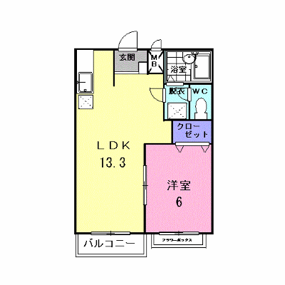 コーポモンシェル 102【管理NO：1-004666401-01020】 ★家具家電は申し込み後に搬入します★ ★2026年09月下旬入居可能★の物件画像