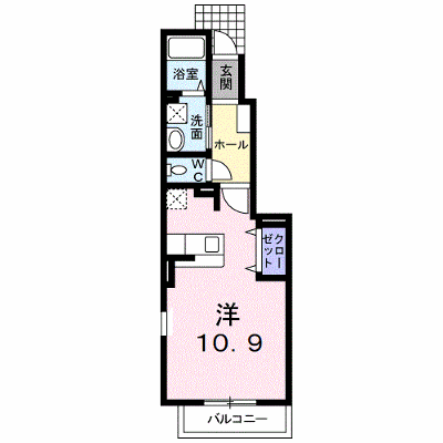 グラースＡ 104【管理NO：1-015094701-01040】 ★家具家電は申し込み後に搬入します★ ★2026年10月中旬入居可能★の物件画像