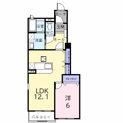 サンリット・みかも 104【管理NO：1-014391501-01040】 ★家具家電は申し込み後に搬入します★ ★2026年10月中旬入居可能★の物件画像