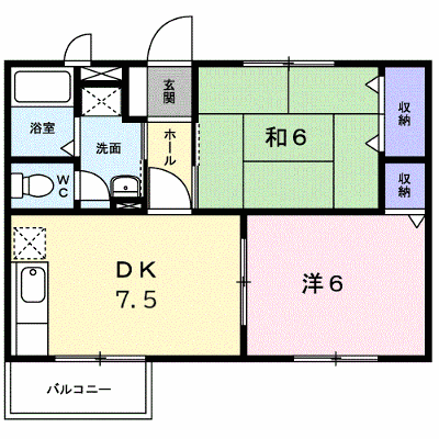 サニーヒルＢ 103【管理NO：1-005406802-01030】 ★家具家電は申し込み後に搬入します★ ★2026年09月中旬入居可能★の物件画像