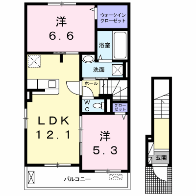 ベル　アルモニー 201【管理NO：1-024868201-02010】 ★家具家電は申し込み後に搬入します★の物件画像