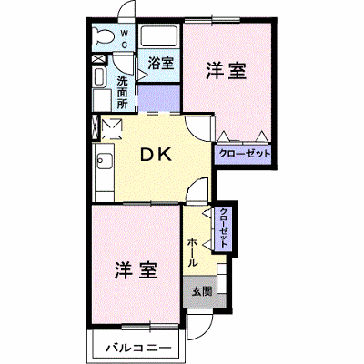 フラワ　Ｉ 104【管理NO：1-011830801-01040】 ★家具家電は申し込み後に搬入します★の物件画像