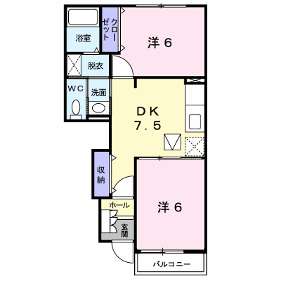 ベルデ榊　Ａ 103【管理NO：1-014278701-01030】 ★家具家電は申し込み後に搬入します★ ★2026年10月中旬入居可能★の物件画像