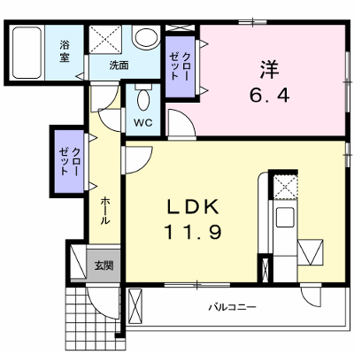 クリーンアース 101【管理NO：1-015987601-01010】 ★家具家電は申し込み後に搬入します★ ★2026年10月中旬入居可能★の物件画像