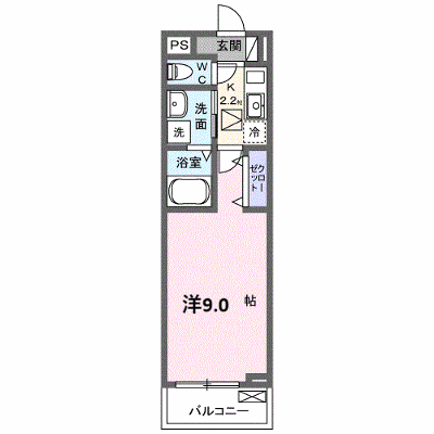 サンプレイス　ザ・サード 103【管理NO：1-028599701-01030】 ★家具家電は申し込み後に搬入します★ ★2027年02月上旬入居可能★の物件画像