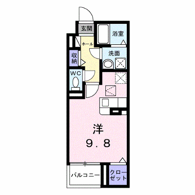 ヴァーグ・ブランシュ 105【管理NO：1-028543201-01050】 ★家具家電は申し込み後に搬入します★ ★2027年01月下旬入居可能★の物件画像