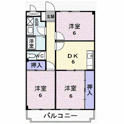 マンションローレル 103【管理NO：1-003625501-01030】 ★家具家電は申し込み後に搬入します★ ★2026年10月中旬入居可能★の物件画像