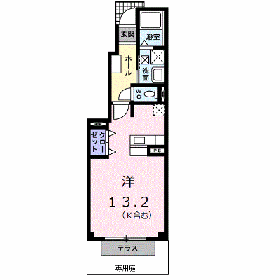 ウエスト・ブルック 101【管理NO：1-012556701-01010】 ★家具家電は申し込み後に搬入します★ ★2026年10月中旬入居可能★の物件画像