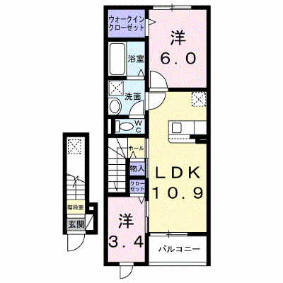 デライト　天龍 203【管理NO：1-028812101-02030】 ★家具家電は申し込み後に搬入します★ ★2026年12月下旬入居可能★の物件画像