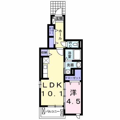 カーサ　グラース 103【管理NO：1-020097401-01030】 ★家具家電は申し込み後に搬入します★ ★2026年10月上旬入居可能★の物件画像