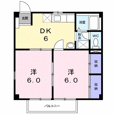 エクセルＡ 102【管理NO：1-004805101-01020】 ★家具家電は申し込み後に搬入します★ ★2026年10月中旬入居可能★の物件画像