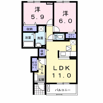 ポエム・アイＡ 105【管理NO：1-014662601-01040】 ★家具家電は申し込み後に搬入します★ ★2026年10月下旬入居可能★の物件画像