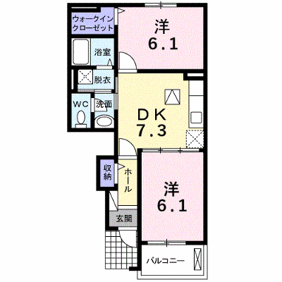 Ａｕｔｈｏｒｉｔｙ　Ｋ　Ⅸ 103【管理NO：1-016893701-01030】 ★家具家電は申し込み後に搬入します★ ★2026年09月中旬入居可能★の物件画像