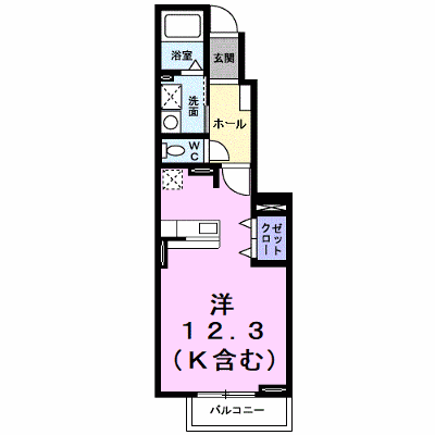 コルソプレッソ 106【管理NO：1-014886601-01050】 ★家具家電は申し込み後に搬入します★の物件画像