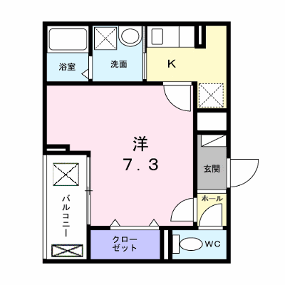 ヒカルサ京都伏見深草 305【管理NO：1-028662401-03050】 ★家具家電は申し込み後に搬入します★ ★2027年03月下旬入居可能★の物件画像