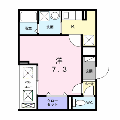 ヒカルサ京都伏見深草 205【管理NO：1-028662401-02050】 ★家具家電は申し込み後に搬入します★ ★2027年03月下旬入居可能★の物件画像