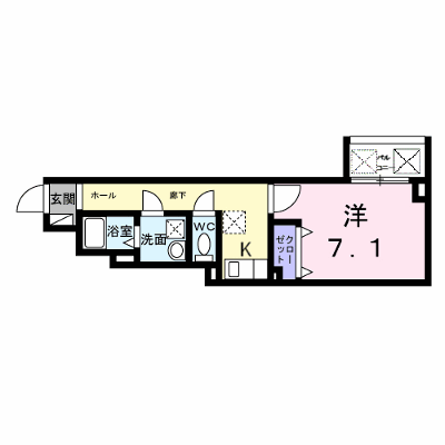 ヒカルサ京都伏見深草 202【管理NO：1-028662401-02020】 ★家具家電は申し込み後に搬入します★ ★2027年03月下旬入居可能★の物件画像