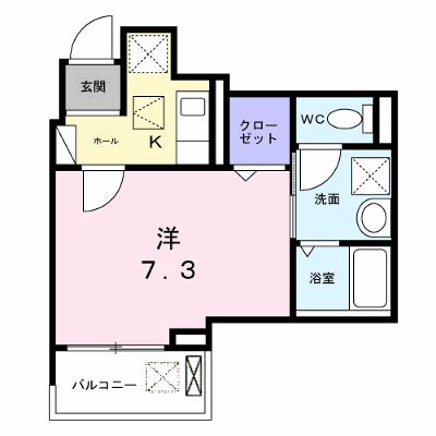ヒカルサ京都伏見深草 103【管理NO：1-028662401-01030】 ★家具家電は申し込み後に搬入します★ ★2027年03月下旬入居可能★の物件画像