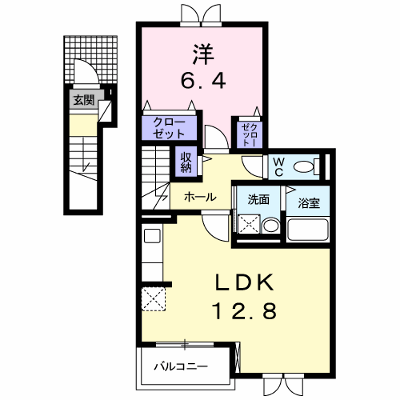 メゾンド　シュシュ　セントラル 203【管理NO：1-023803001-02030】 ★家具家電は申し込み後に搬入します★ ★2026年10月中旬入居可能★の物件画像