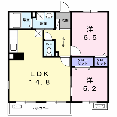 シャトーヒルズ　南館 203【管理NO：1-020052301-02030】 ★家具家電は申し込み後に搬入します★ ★2026年09月中旬入居可能★の物件画像
