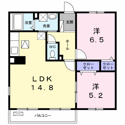 シャトーヒルズ　南館 103【管理NO：1-020052301-01030】 ★家具家電は申し込み後に搬入します★ ★2026年10月中旬入居可能★の物件画像