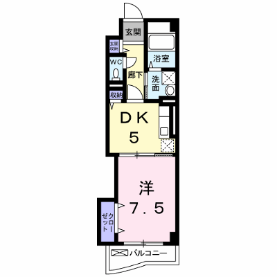 サンリット山本 306【管理NO：1-015234501-03050】 ★家具家電は申し込み後に搬入します★ ★2026年10月中旬入居可能★の物件画像