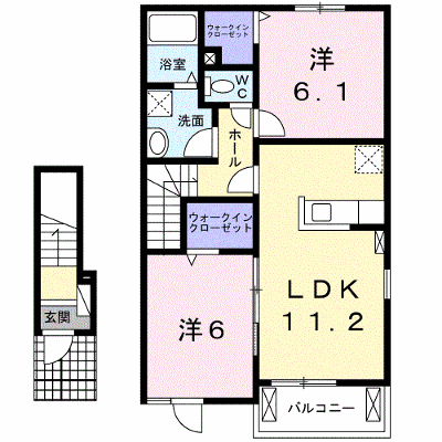 ヴェラーノ 202【管理NO：1-021170601-02020】 ★家具家電は申し込み後に搬入します★の物件画像
