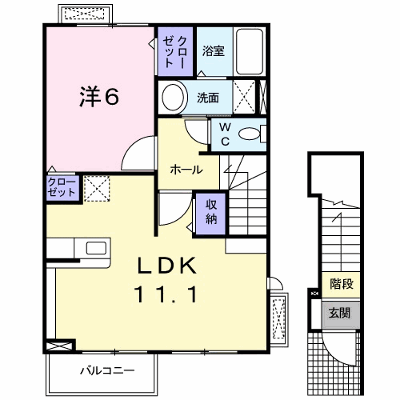 ティファニーハイツ　Ⅰ 202【管理NO：1-014715201-02020】 ★家具家電は申し込み後に搬入します★ ★2026年10月中旬入居可能★の物件画像
