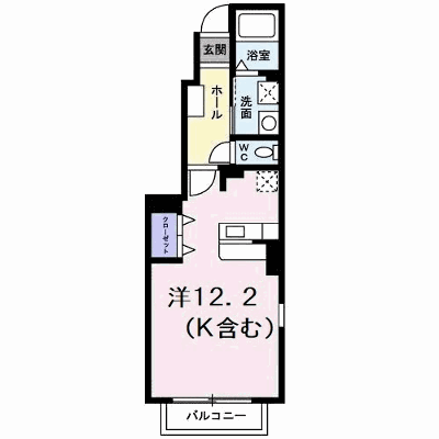 セレノ・カーサ　Ａ 101【管理NO：1-014235801-01010】 ★家具家電は申し込み後に搬入します★ ★2026年10月中旬入居可能★の物件画像