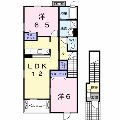 アルテミス 201【管理NO：1-013048401-02010】 ★家具家電は申し込み後に搬入します★ ★2026年10月中旬入居可能★の物件画像