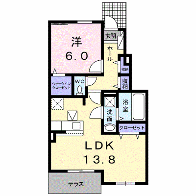 さくら　Ⅱ 103【管理NO：1-025282202-01030】 ★家具家電は申し込み後に搬入します★の物件画像