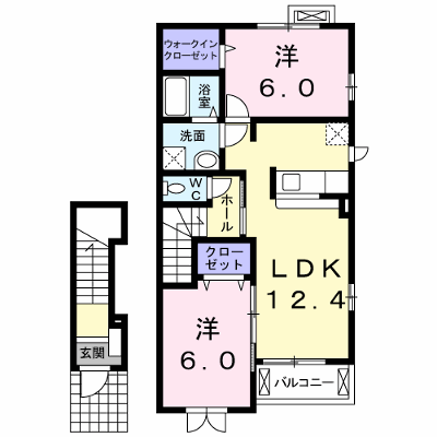 キスメット・メゾンＡ 202【管理NO：1-015385101-02020】 ★家具家電は申し込み後に搬入します★の物件画像