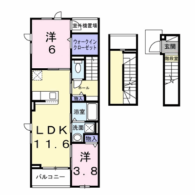 クレストールⅣ　Ａ 302【管理NO：1-028648001-03020】 ★家具家電は申し込み後に搬入します★ ★2027年01月下旬入居可能★の物件画像