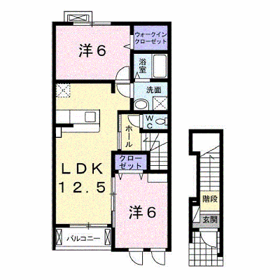 アウローラ 202【管理NO：1-017168101-02020】 ★家具家電は申し込み後に搬入します★ ★2026年10月上旬入居可能★の物件画像