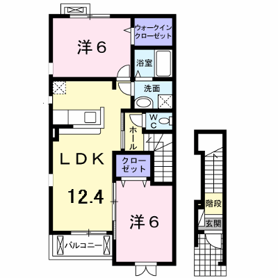 ルミナリエ　請石 201【管理NO：1-015417901-02010】 ★家具家電は申し込み後に搬入します★ ★2026年10月中旬入居可能★の物件画像