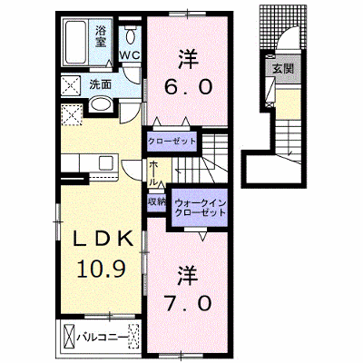 サニー・レジデンス　Ⅰ 202【管理NO：1-026118801-02020】 ★家具家電は申し込み後に搬入します★ ★2026年10月中旬入居可能★の物件画像